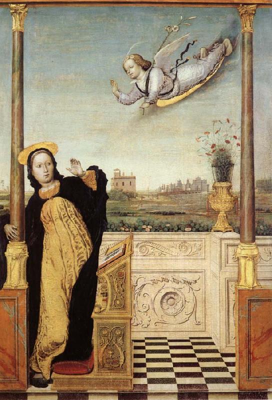 Carlo di Braccesco The Annunciation France oil painting art